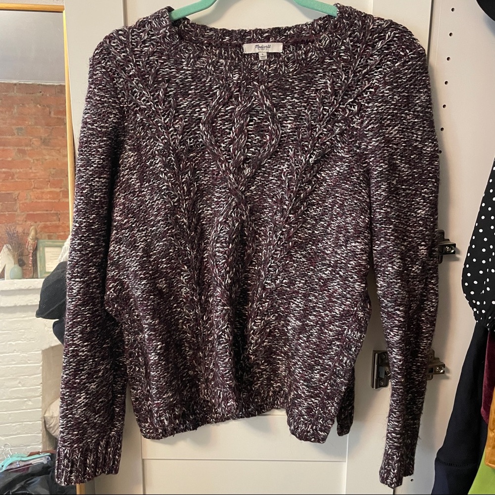 Madewell Cable Knit Sweater